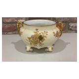 Antique French Porcelain Floral Jardiniere