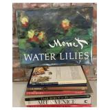 9 Art Books  Monet Water Lilies, Uffizi Gallery,