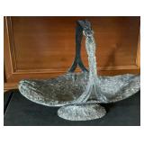Barbour S.P. Silverplate Repousse Bridal Basket