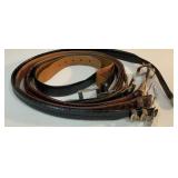Vintage Lot of 6 Men's Leather Belts  Hickok