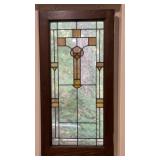 Vintage Arts & Crafts Mission Style Leaded