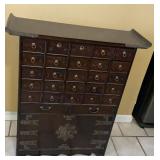 Chinese Apothecary Medicine Cabinet, Herbal