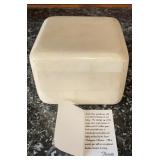 Renoir Fossil Stone Jewelry Keepsake Box
