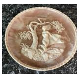 Incolay Studios Limited Edition Cameo Stone Plate