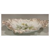 Antique C.T. Germany Porcelain Fern & Yellow