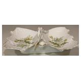 Antique C.T. Germany Porcelain Butterfly Double