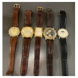 Vintage Fossil Wristwatches, Chronograph, Moon