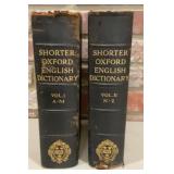 1933 Shorter Oxford English Dictionary 2-Volume