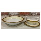 TK Thuny Czechoslovakia Porcelain Gold Encrusted