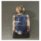 Signed ATI Mexico .925 Sterling Silver Blue