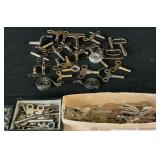 Clock Winding Keys, Skeleton Keys & Brass