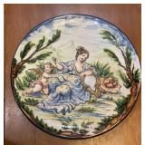 Italian G. Mazzotti Albisola Hand Painted Ceramic