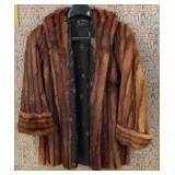 Ben Spector Master Furrier Brown Mink Fur Jacket