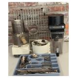 Brita Dispenser, Cuisinart Food Processor, DYMO