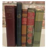 5 Vintage & Antique Books  1888 John G. Whittier