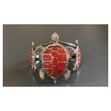 The Fire Opalo Mexico .925 Sterling Silver Red