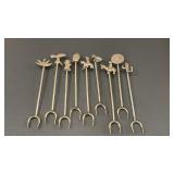 925 Sterling Silver Southwestern Cocktail Pick