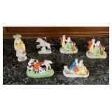 Vintage Gold Castle Japan Porcelain Colonial