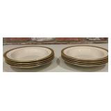 8 Pickard Camelot Hand Decorated Gold Encrusted