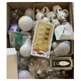 Large Mixed Lot of Light Bulbs  CFL, LED,