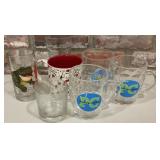 Budweiser Frog Glass, Punta Cana Mugs,