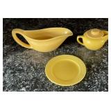 Vintage Bauer Los Angeles USA Yellow Pottery