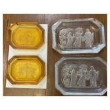 Heinrich Hoffmann Amber Glass Intaglio