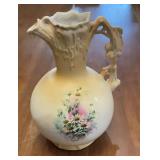 Antique Austria Hand Painted Floral Porcelain