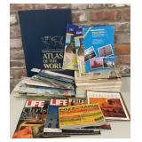 Vintage Maps, Atlases, Travel Guides,Architectural