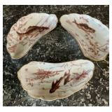 3 Nathan-Dohrmann Co San Francisco Porcelain Fish