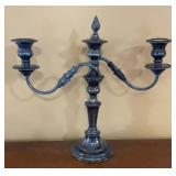 Viners England Silverplate Candelabra Candle