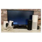 Sceptre E19 19' LED Monitor with Pair of Vivint