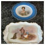 Antique Limoges Hand Painted Duchesse de