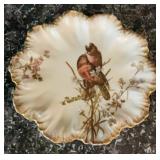 Limoges France Hand Painted Bird Porcelain Plate