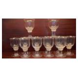 12 Vintage Simon Pearce Essex Water Goblet
