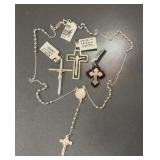 NWT 925 Sterling Silver Religious Jewelry Lot,