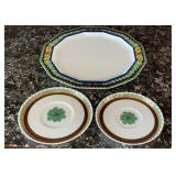 Rosenthal Versace Porcelain Germany Plates Le