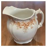 Antique Crumley Waterloo Potteries Royal Semi