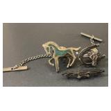 AMICO Sterling Aircraft Carrier Bar Pin, Sterling