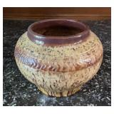 Vintage Studio Art Pottery Textured Stoneware