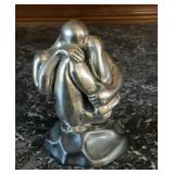 Zanfield Plata 999 Silver Tone Grieving Man