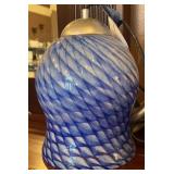Vintage Murano Style Blown Art Glass Pendant
