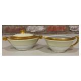 TK Thuny Czechoslovakia Porcelain Gold Encrusted
