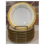 11 TK Thuny Czechoslovakia Porcelain Gold