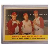 1958 Topps Frank Robinson #386 Birdies  Sluggers