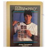1992 Rembrandt Ultra Pro Jose Canseco Card
