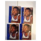Lot of 4 1997 UD Marcus Camby Rookie Cards