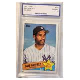 1985 Topps Dave Winfield HGA 10 Gem Mint