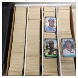 4 Sleeves 1000s Unsearched 1980s MLB Cards