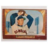 1955 Bowman Bob Lemon #191 Card